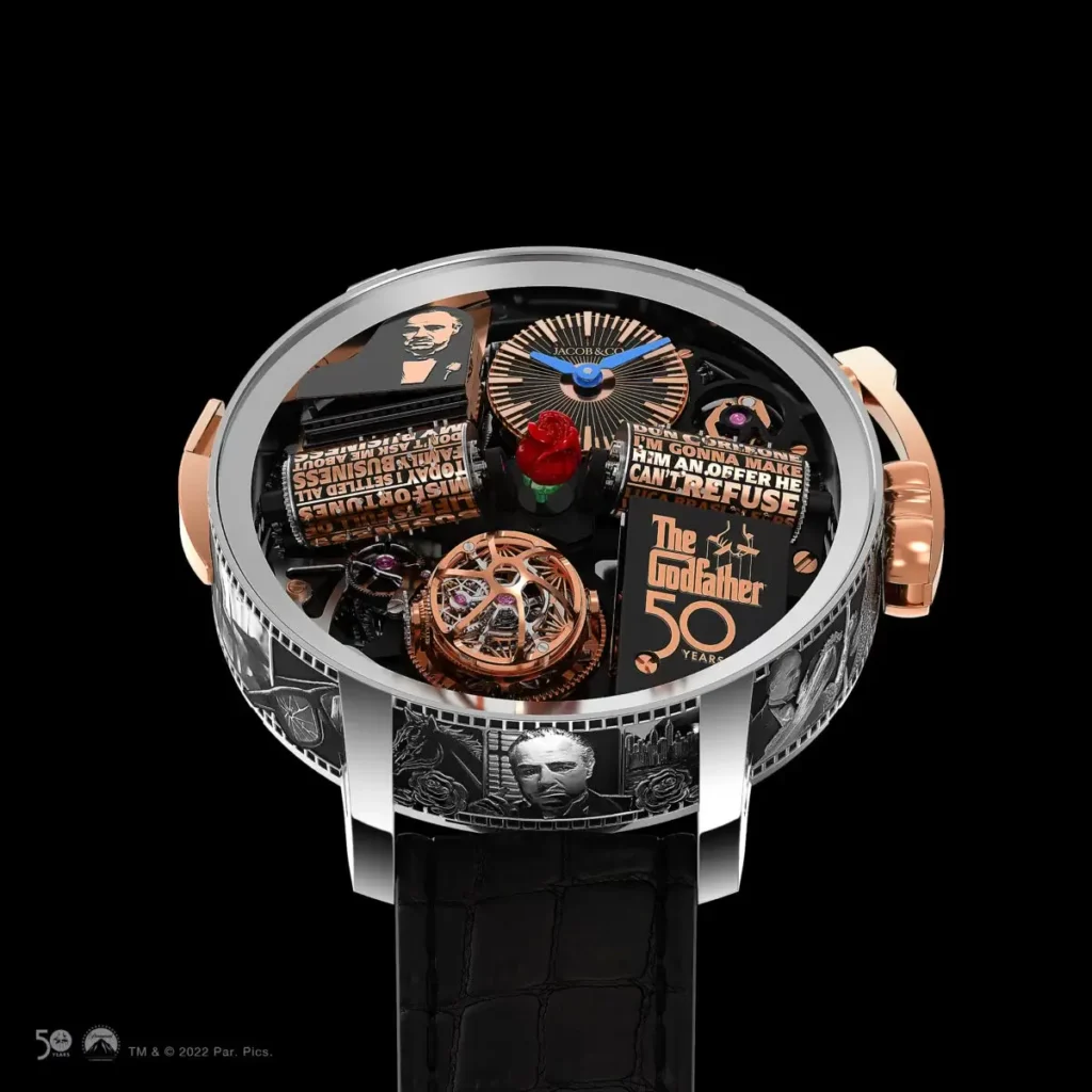 A Limited Jacob Co.Timepiece for the 50th Anniversary of The Godfather 1