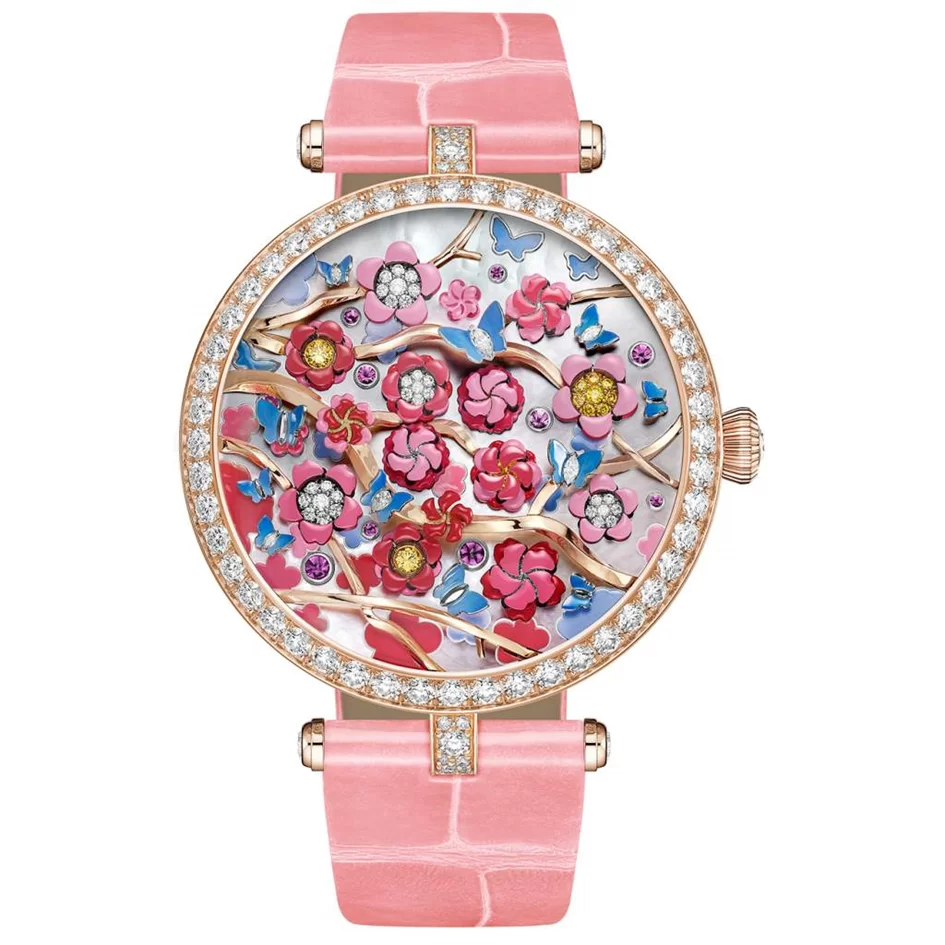 GPHG Innovation of the Year Award: Van Cleef & Arpels Lady Arpels Heures Florales Cerisier Watch